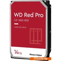Жесткий диск WD Red Pro 14TB WD142KFGX