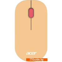 Мышь Acer OMR205 (бежевый/розовый)