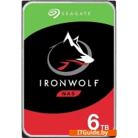 Жесткий диск Seagate Ironwolf 6TB ST6000VN006