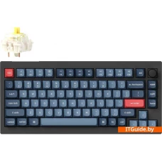 Клавиатура Keychron V1 Max RGB V1M-D4-RU (Gateron Jupiter Banana)