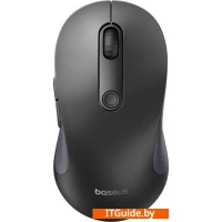 Мышь Baseus F02 Ergonomic Wireless Mouse (черный, без батарейки в комплекте)