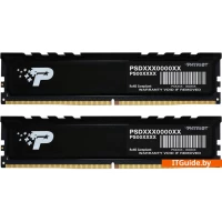 Оперативная память Patriot Signature Premium Line 2x8ГБ DDR5 4800 МГц PSP516G4800KH1