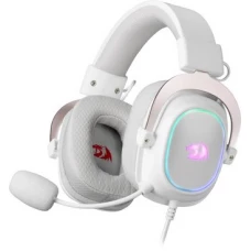 Наушники Redragon Zeus X (белый/розовый)