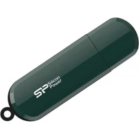 USB Flash Silicon-Power LuxMini 320 16GB (темно-зеленый)