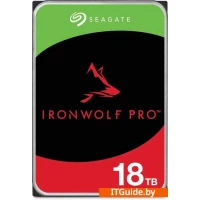 Жесткий диск Seagate IronWolf Pro 18TB ST18000NT001