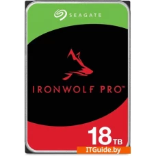 Жесткий диск Seagate IronWolf Pro 18TB ST18000NT001