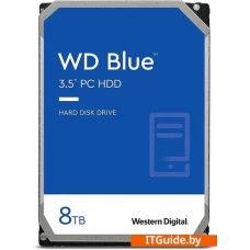 Жесткий диск WD Blue 8TB WD80EAAZ