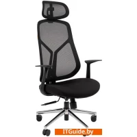 Офисное кресло CHAIRMAN CH588 (черный пластик/черный)