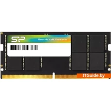 Оперативная память Silicon-Power 16ГБ DDR5 SODIMM 4800 МГц SP016GBSVU480F02