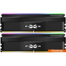 Оперативная память Silicon-Power XPower Zenith RGB 2x32ГБ DDR5 5600 МГц SP064GXLWU560FDF