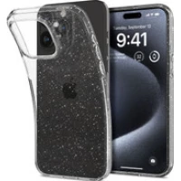Чехол для телефона Spigen Liquid Crystal Glitter для iPhone 15 Pro ACS06701 (затемненный/прозрачный)