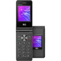 Кнопочный телефон BQ BQ-2412 Shell Duo (черный)