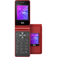 Кнопочный телефон BQ BQ-2412 Shell Duo (красный)