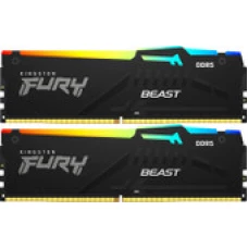 Оперативная память Kingston FURY Beast RGB 2x32ГБ DDR5 6400 МГц KF564C32BBEAK2-64