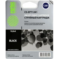 Картридж CACTUS CS-EPT1281 (аналог Epson C13T12814012)