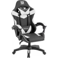 Игровое (геймерское) кресло Defender Urana (черный/белый)