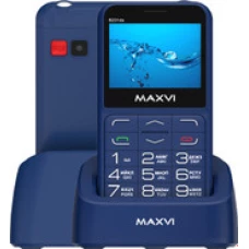 Кнопочный телефон Maxvi B231ds (синий)