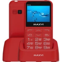 Кнопочный телефон Maxvi B231ds (красный)