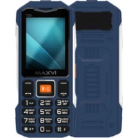 Кнопочный телефон Maxvi T20 (синий)