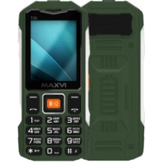 Кнопочный телефон Maxvi T20 (зеленый)