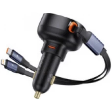 Автомобильное зарядное Baseus Enjoyment Pro 2-in-1 Car Charger C+L 60W C00057802111-00