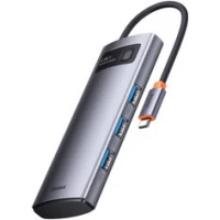 USB-хаб Baseus Metal Gleam Series 4-Port USB-A Hub WKWG070013