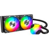 Жидкостное охлаждение для процессора Montech HyperFlow ARGB 240 (черный)