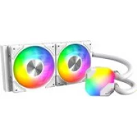 Жидкостное охлаждение для процессора Montech HyperFlow ARGB 240 (белый)