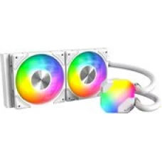 Жидкостное охлаждение для процессора Montech HyperFlow ARGB 240 (белый)