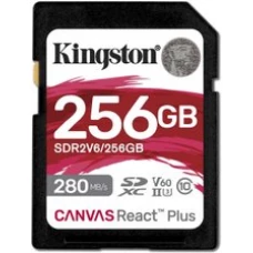 Карта памяти Kingston Canvas React Plus V60 SDXC 256GB