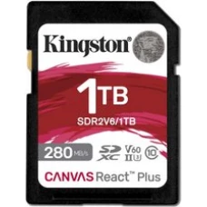 Карта памяти Kingston Canvas React Plus V60 SDXC 1TB