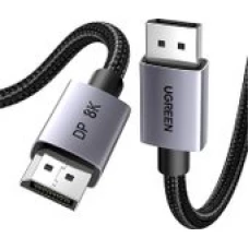 Кабель Ugreen DP120 25906 DisplayPort - DisplayPort (3 м, черный)