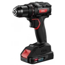 Дрель-шуруповерт Deli EDE-DZ20-2D2 (с 2-мя АКБ)