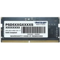 Оперативная память Patriot Signature Line 16ГБ DDR5 SODIMM 5200 МГц PSD516G520081S