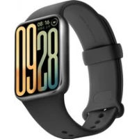 Фитнес-браслет Xiaomi Smart Band 9 Pro M2401B1 (серый, с черным силиконовым ремешком, международная версия)