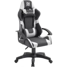 Игровое (геймерское) кресло Defender Ibis 64043 (серый/белый)