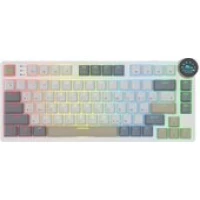 Клавиатура Royal Kludge N80 Pearly Dawn (RK Red)