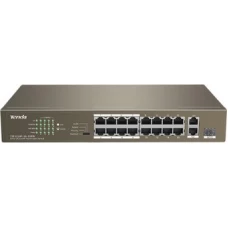 Неуправляемый коммутатор Tenda TEF1118P-16-150W