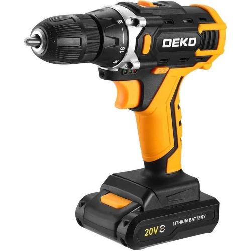 Дрель-шуруповерт Deko Banger 20V ONE + 083-1042 (с 1-им АКБ) ver2