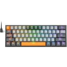 Клавиатура Redragon Fizz Pro (серый/оранжевый/темно-серый)