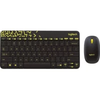 Офисный набор Logitech MK240 Nano 920-008198 (черный)