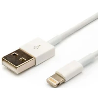 Кабель ATcom AT5260 USB Type-A - Lightning (1 м, белый)