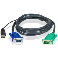 Кабель Aten 2L-5203U USB Type-A - VGA (3 м)