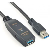 Удлинитель KS-IS KS-776-5 USB Type-A (5 м, черный)