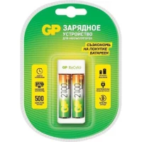 Аккумуляторы + зарядное GP E211/210AAHCCS-2CR1
