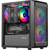 Корпус XASTRA A303M 3FRGB (черный)