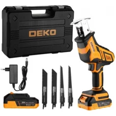 Сабельная пила Deko DKRS20 085-1070 (с 2-мя АКБ, кейс)