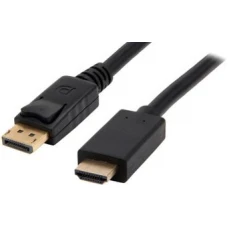 Кабель KS-IS KS-385-1.8 HDMI - DisplayPort (1.8 м, черный)