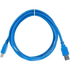 Кабель AOPEN ACU301-1.8м USB-A - USB-B (1.8 м, синий)