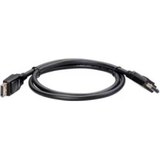 Кабель VCOM CG651-1 DisplayPort - DisplayPort (1 м, черный)